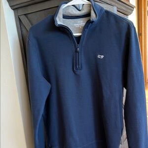 Vineyard Vines Men's Navy Quarter Zip